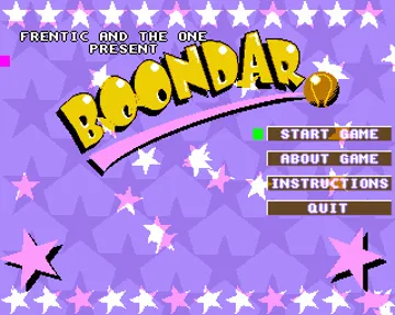 Boondar (AGA) screen shot title